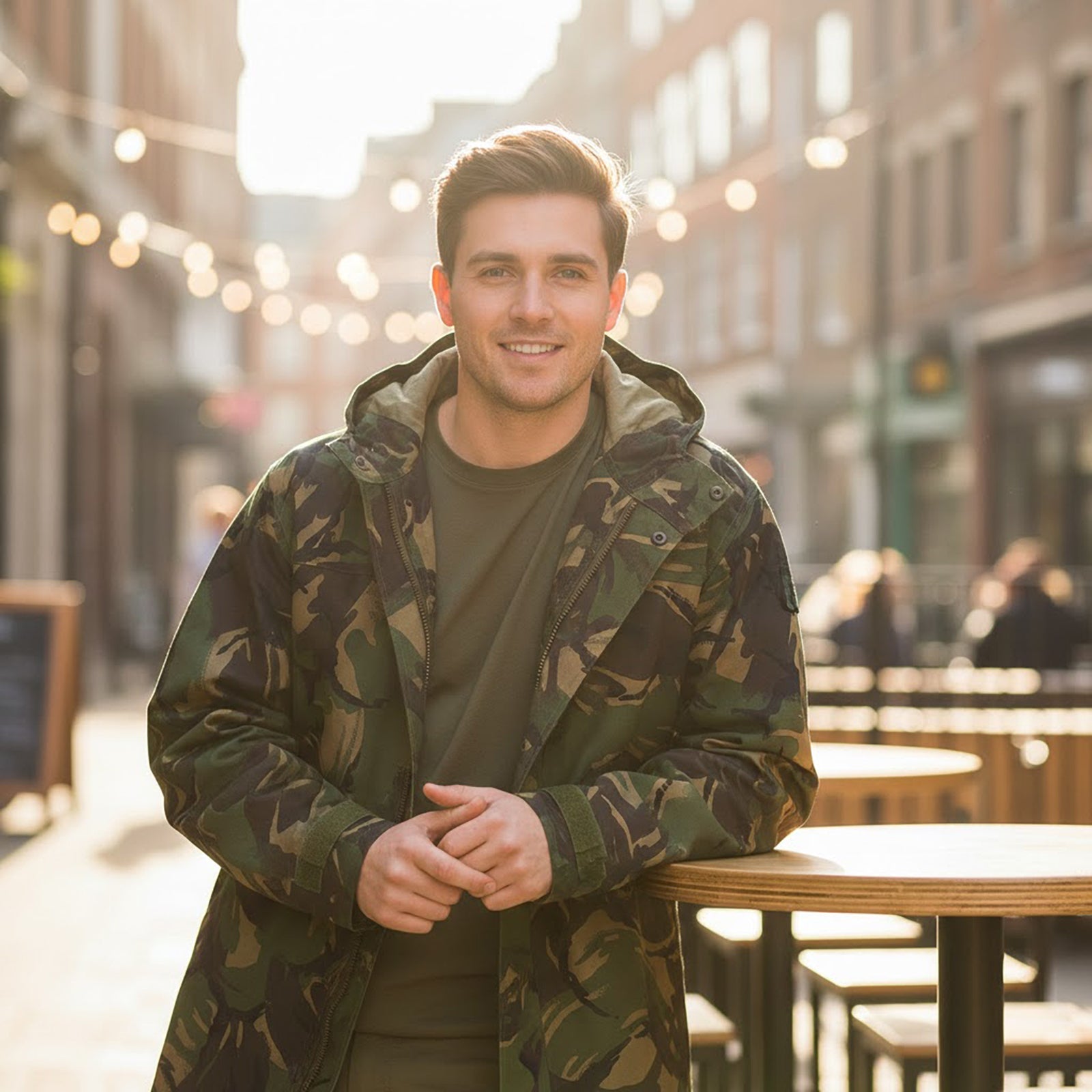 British Army DPM Hooded Smock Parka Vintage | Men's Medium (180/96) by RewearableUK – jacket | RewearableUK