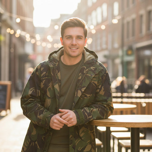 British Army DPM Hooded Smock Parka Vintage | Men's Medium (180/96) by RewearableUK – jacket | RewearableUK