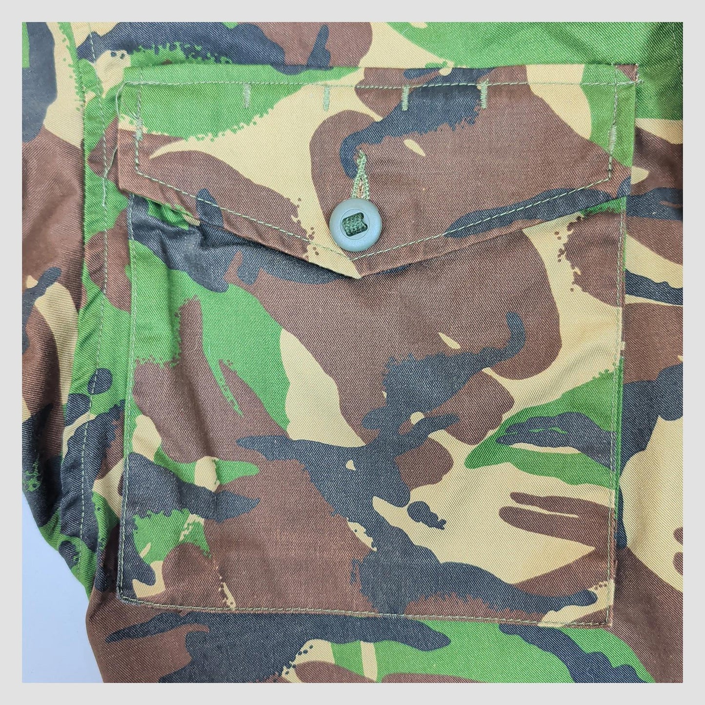 British Army DPM Jacket 160/96 Small Short Woodland Camo Combat by RewearableUK – | RewearableUK