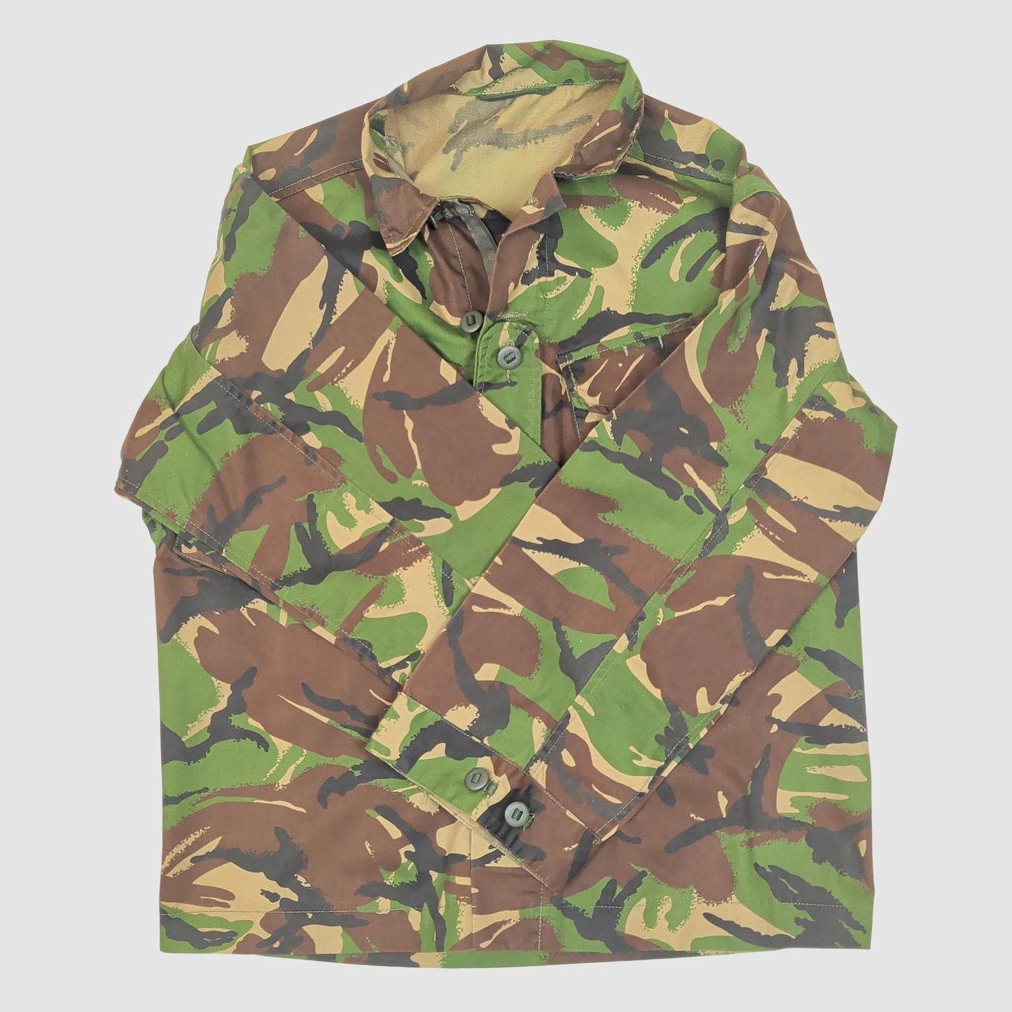 British Army DPM Jacket 160/96 Small Short Woodland Camo Combat by RewearableUK – | RewearableUK
