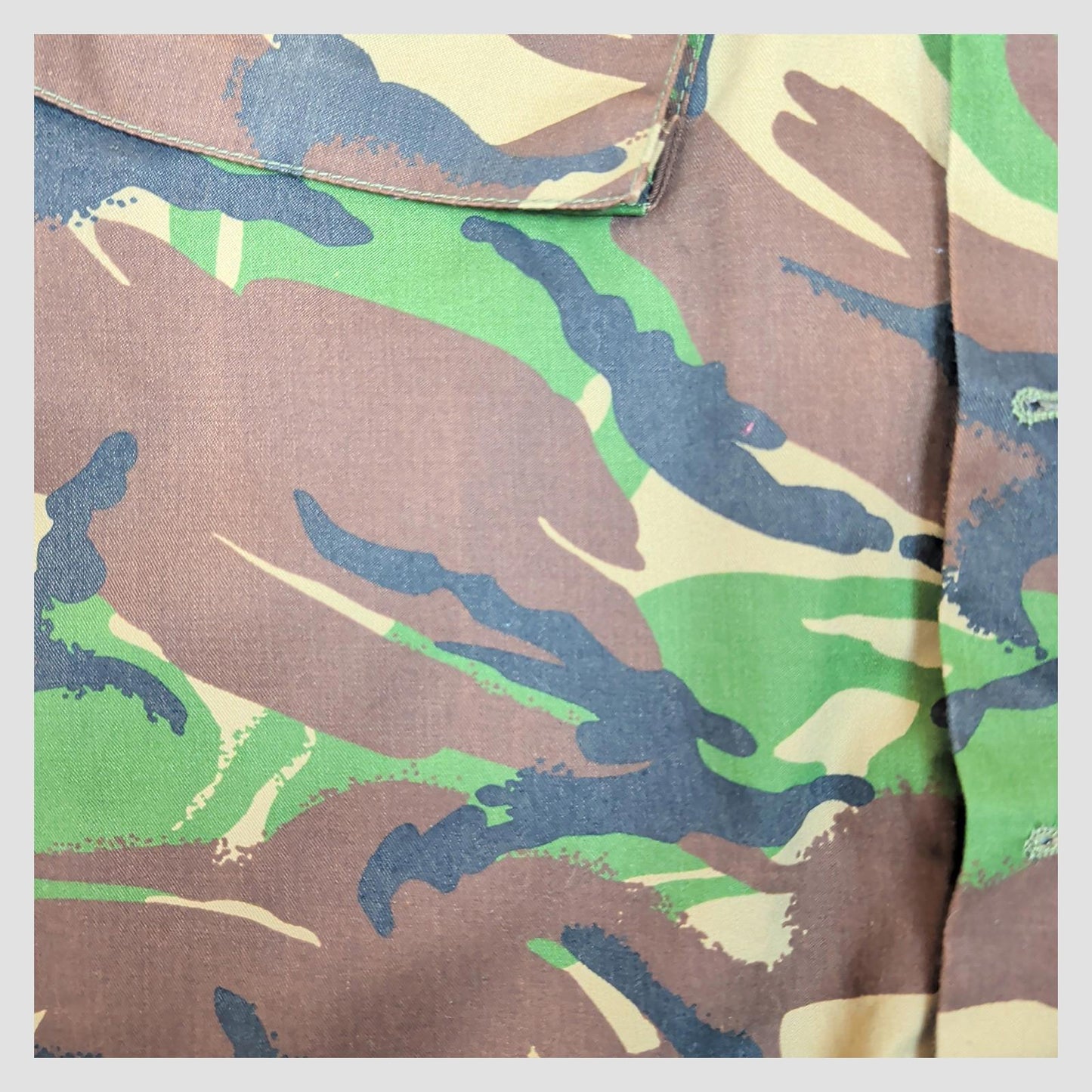 British Army DPM Jacket 160/96 Small Short Woodland Camo Combat by RewearableUK – | RewearableUK