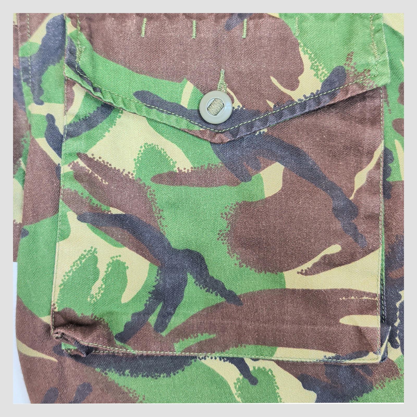British Army DPM Jacket 190/112 Large Tall Woodland Camo Combat by RewearableUK – | RewearableUK