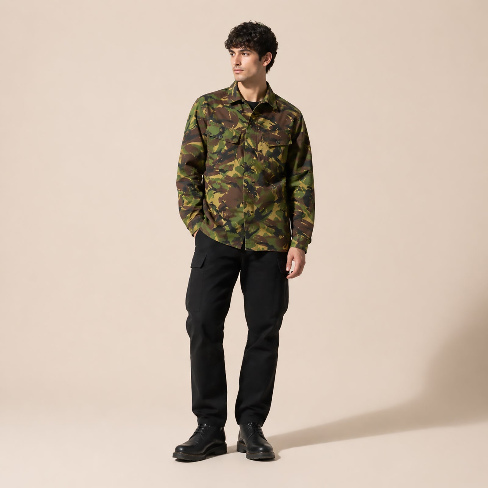 British Army DPM Jacket Combat Shirt Woodland Camo Military XL XXL by RewearableUK – MILITARY | RewearableUK