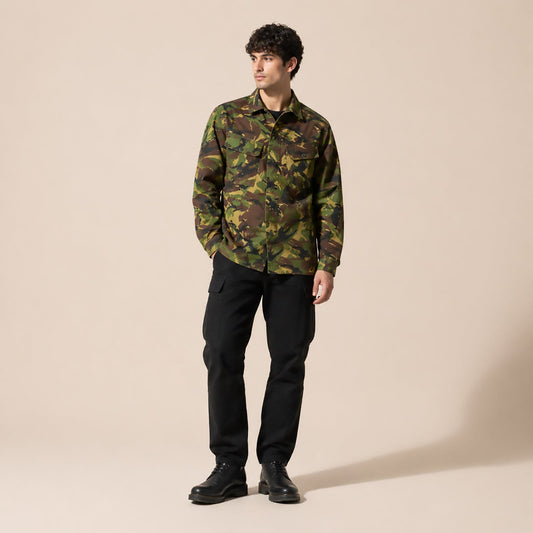 British Army DPM Jacket Combat Shirt Woodland Camo Military XL XXL by RewearableUK – MILITARY | RewearableUK
