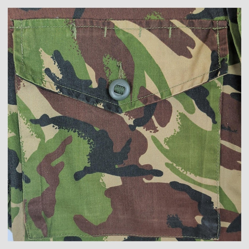 British Army DPM Jacket Combat Shirt Woodland Camo Military XL XXL by RewearableUK – MILITARY | RewearableUK