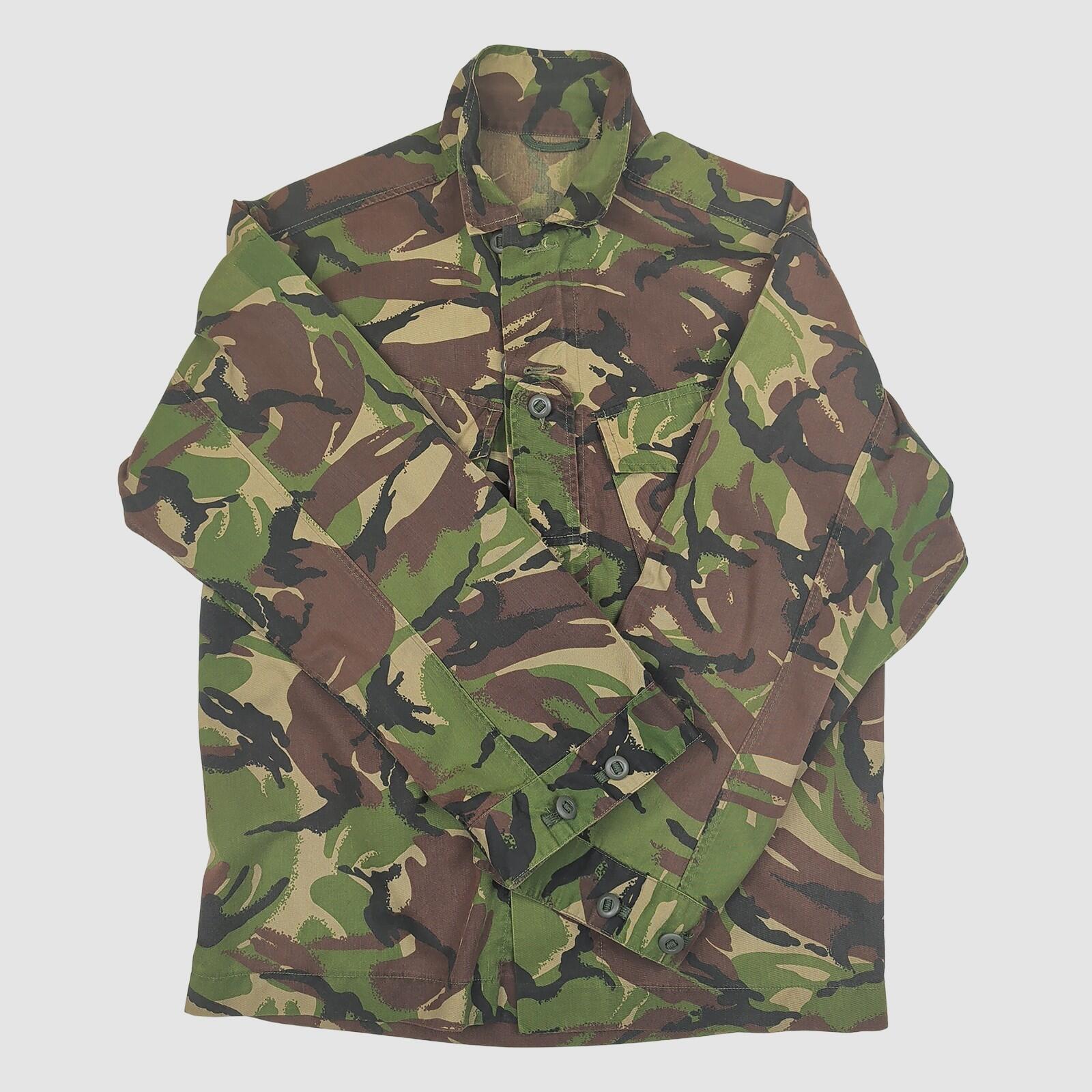 British Army DPM Jacket Combat Shirt Woodland Camo Military XL XXL by RewearableUK – MILITARY | RewearableUK