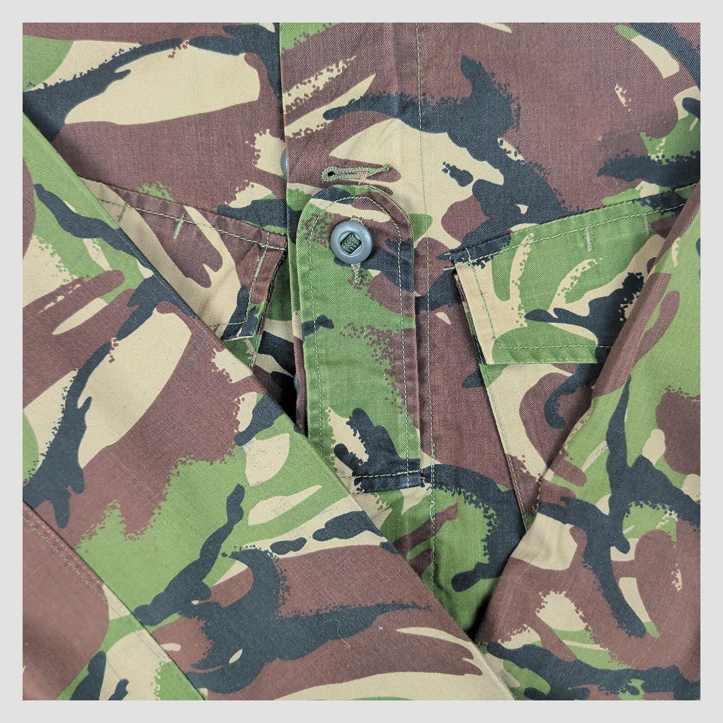 British Army DPM Jacket Combat Shirt Woodland Camo Military XL XXL by RewearableUK – MILITARY | RewearableUK