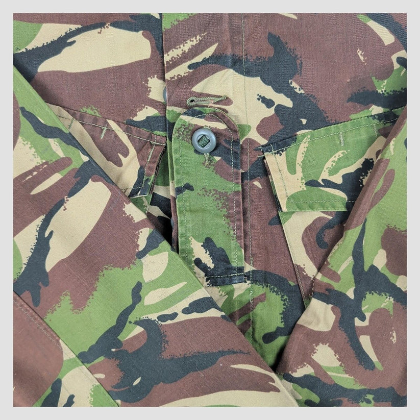 British Army DPM Jacket Combat Shirt Woodland Camo Military XL XXL by RewearableUK – MILITARY | RewearableUK