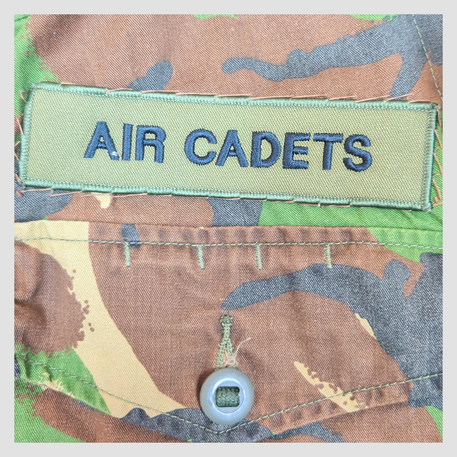British Army DPM Jacket RAF Air Cadets 170/88 Small Woodland Camo by RewearableUK – | RewearableUK