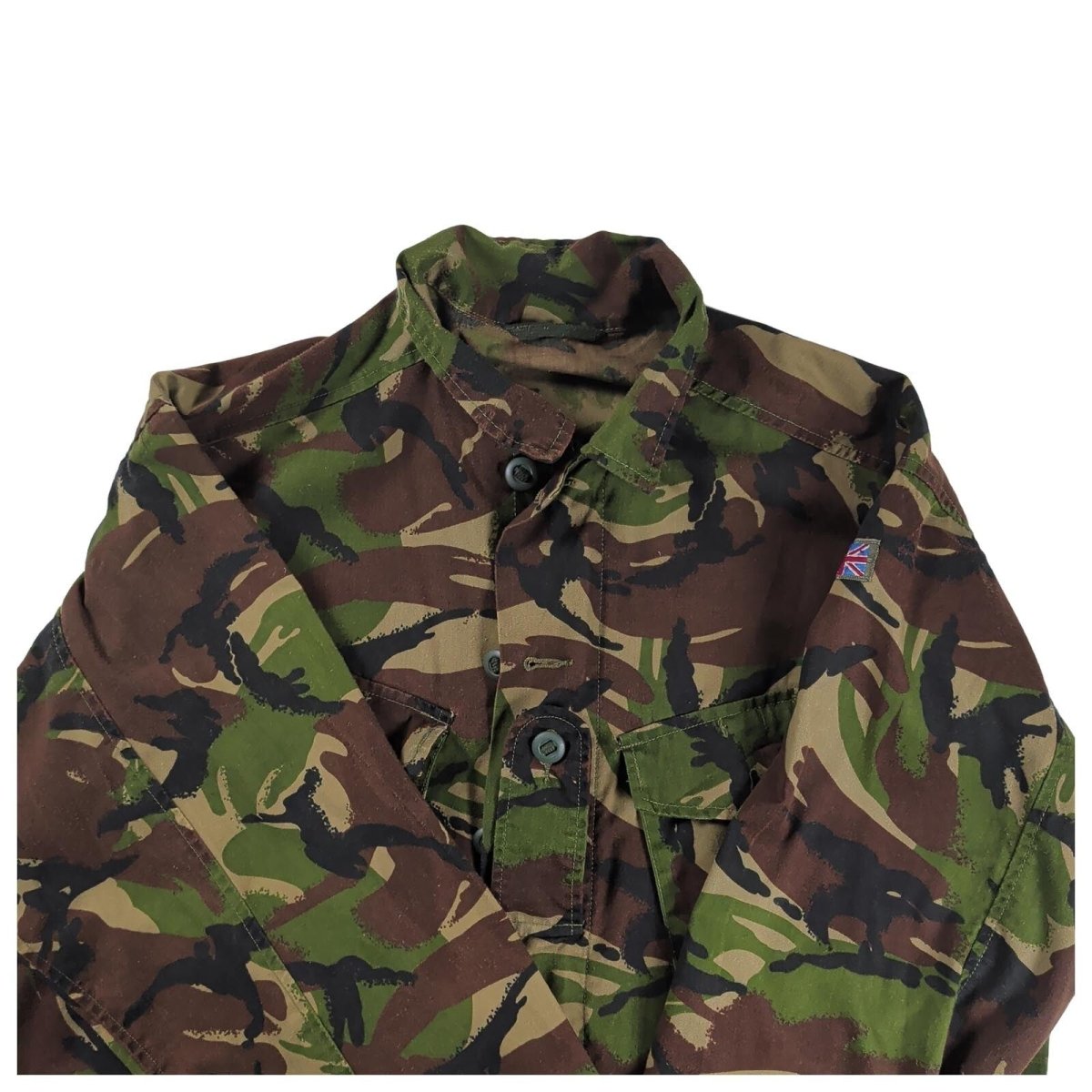 British Army DPM Lightweight Combat Jacket 180/104 Large Union Jack – product photo 2 | RewearableUK