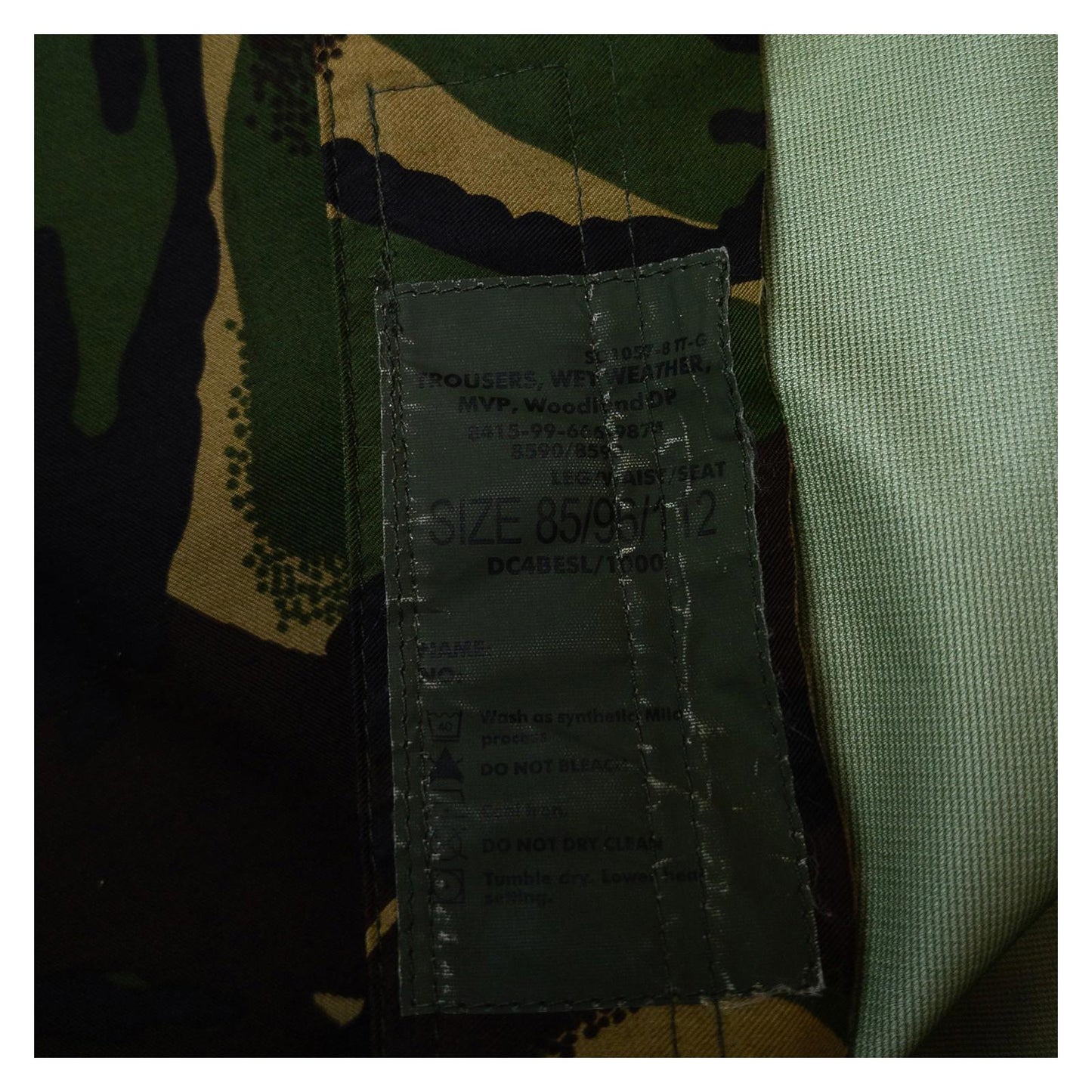 British Army DPM MVP Waterproof Goretex Trousers Surplus W36 L33 Grade 1 by RewearableUK – | RewearableUK