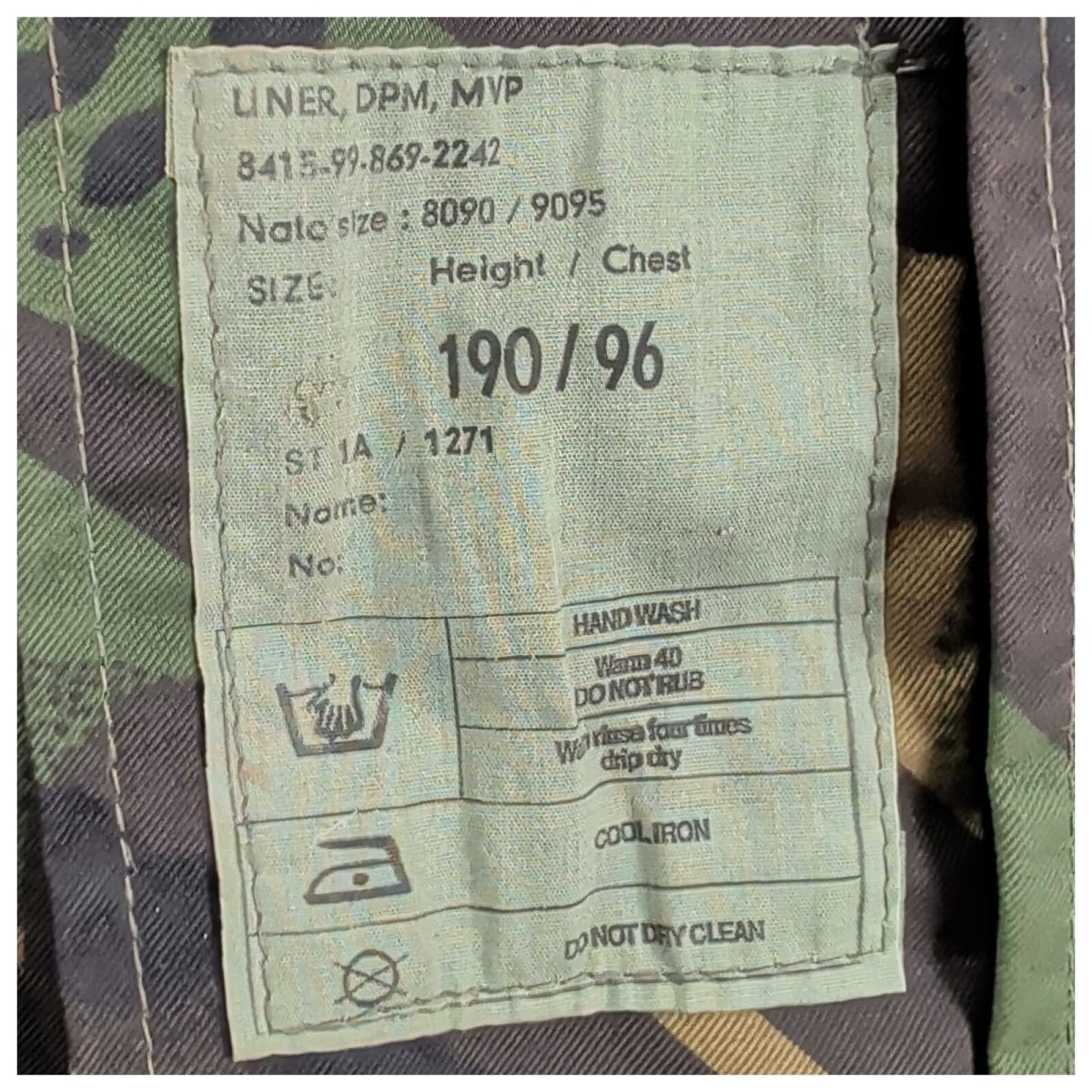 British Army DPM MVP Waterproof Jacket 190/96 Medium Long – product photo 4 | RewearableUK