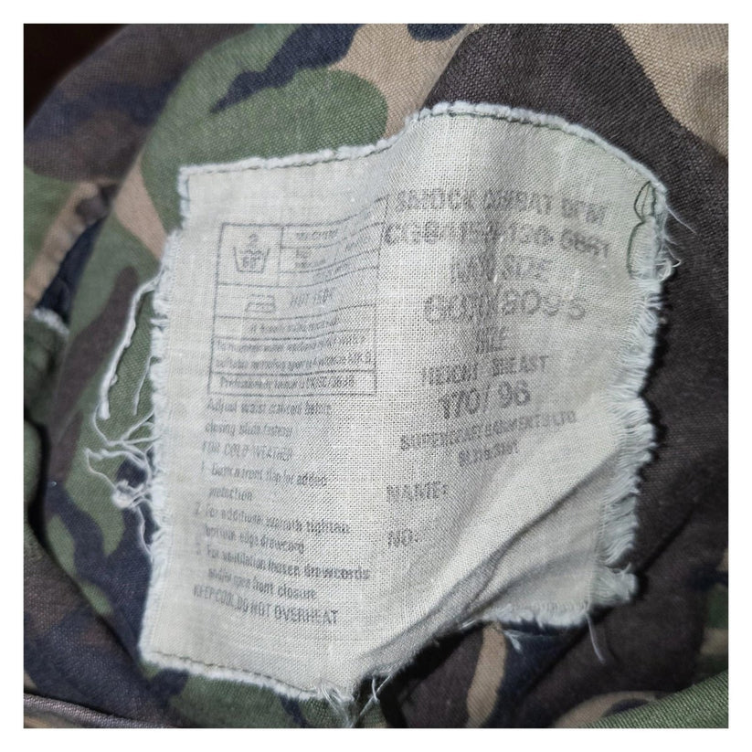 British Army DPM Smock Combat Jacket Vintage Surplus Medium 170/96 by OTHER – | RewearableUK