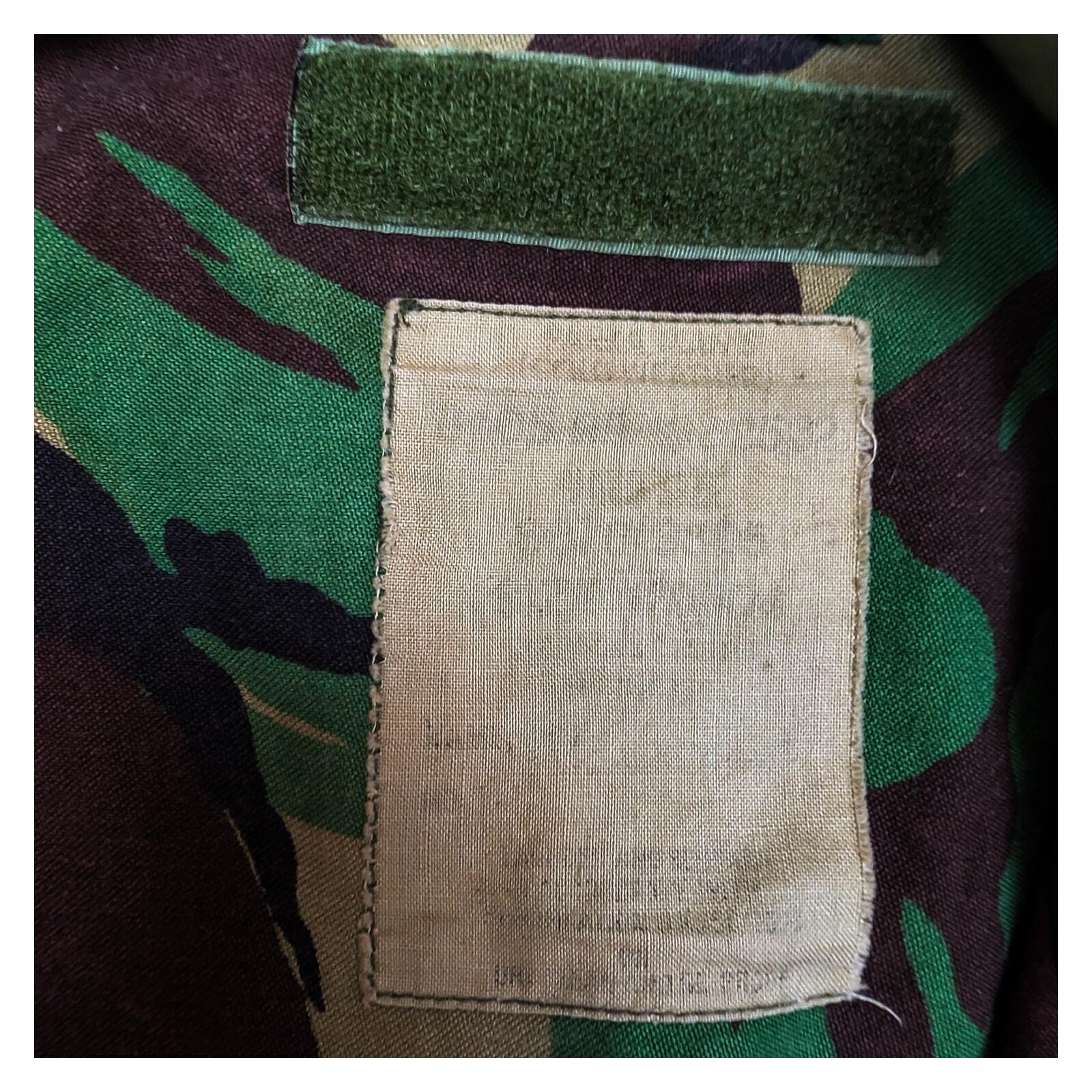 British Army DPM Smock Jacket Hooded Combat Camo Military L XL by RewearableUK – MILITARY | RewearableUK