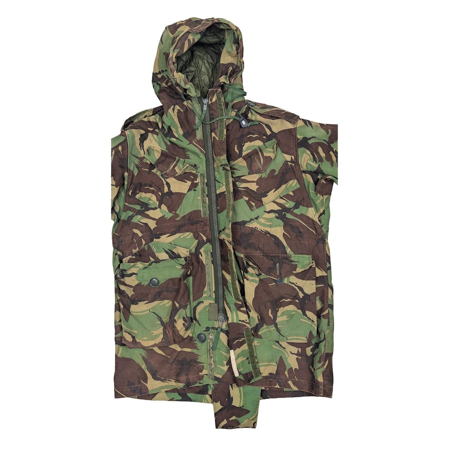 British Army DPM Smock Jacket Hooded Combat Camo Military L XL by RewearableUK – MILITARY | RewearableUK