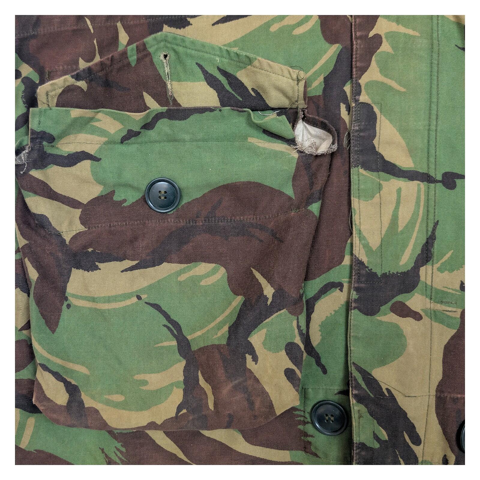 British Army DPM Smock Jacket Hooded Combat Camo Military L XL by RewearableUK – MILITARY | RewearableUK