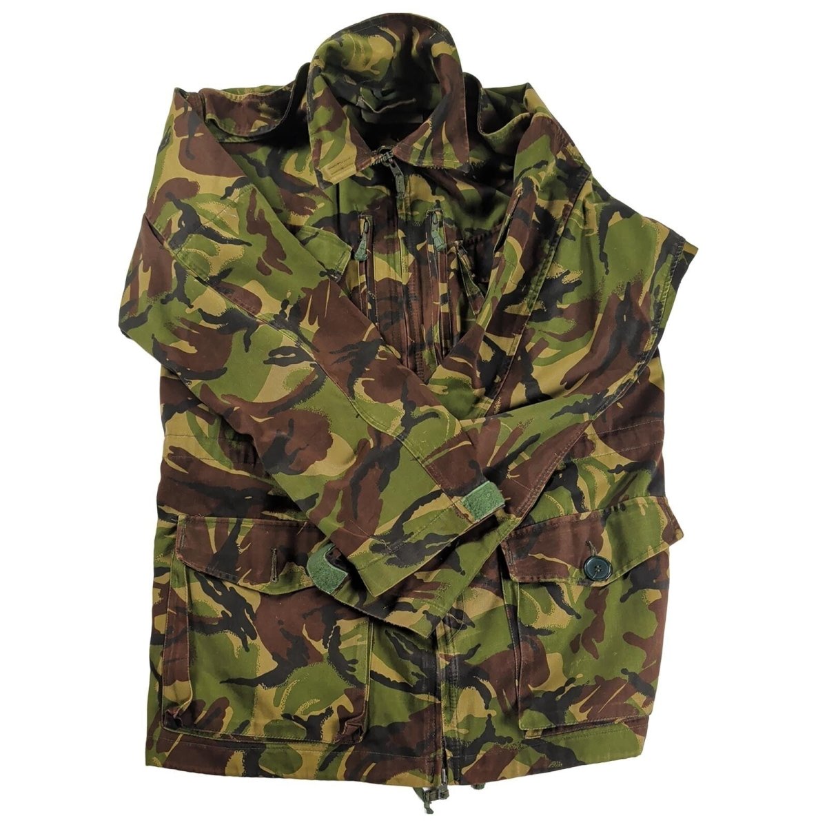 British Army DPM Windproof Combat Smock Woodland Camo 180/96 Medium – product photo 1 | RewearableUK