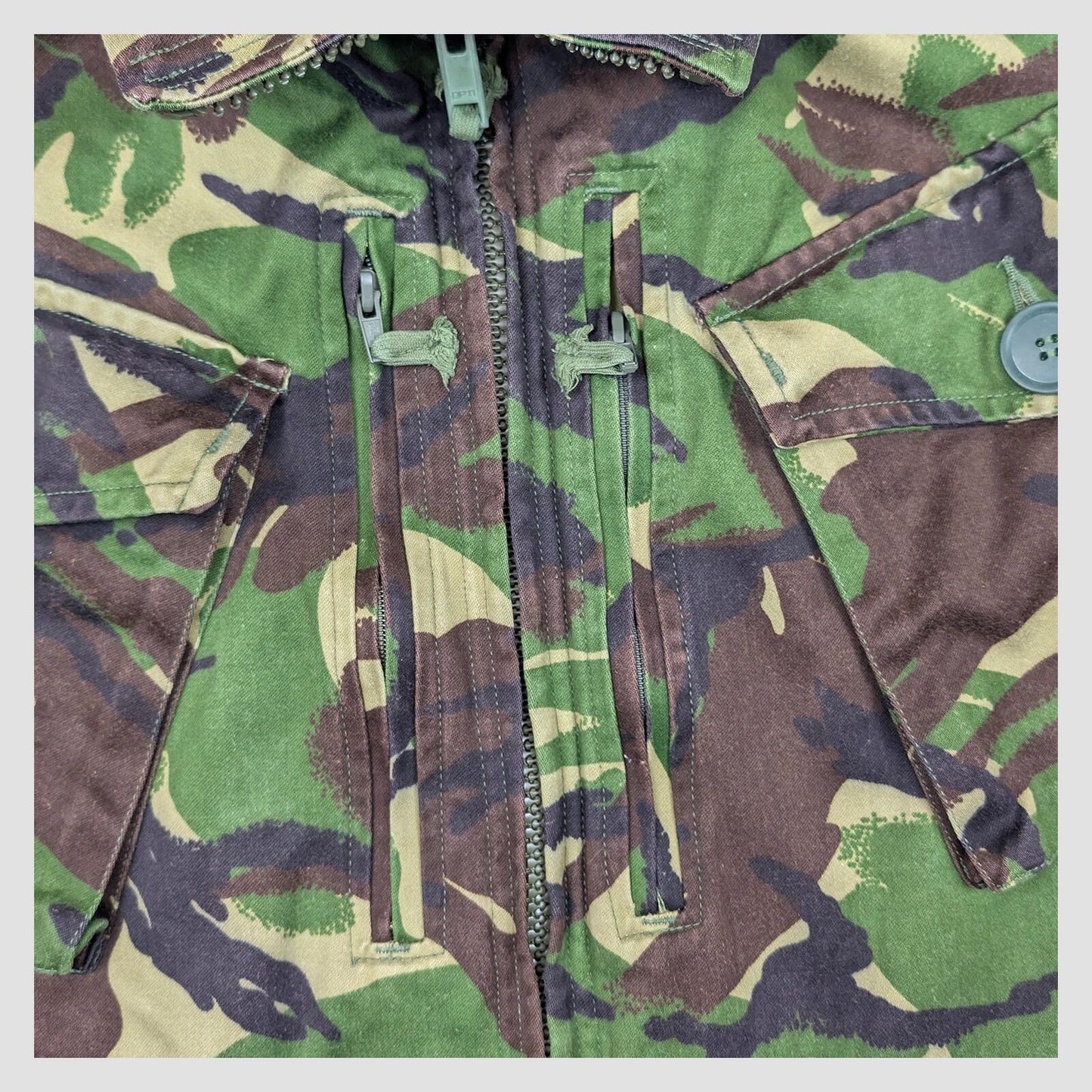British Army DPM Woodland Combat Smock Jacket 190/112 Heavy Field Parka by RewearableUK – | RewearableUK