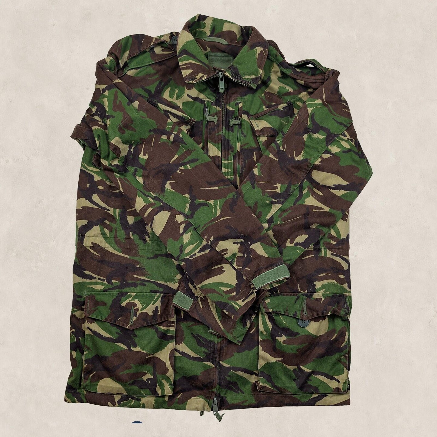 British Army DPM Woodland Combat Smock Jacket 190/112 Heavy Field Parka by RewearableUK – | RewearableUK