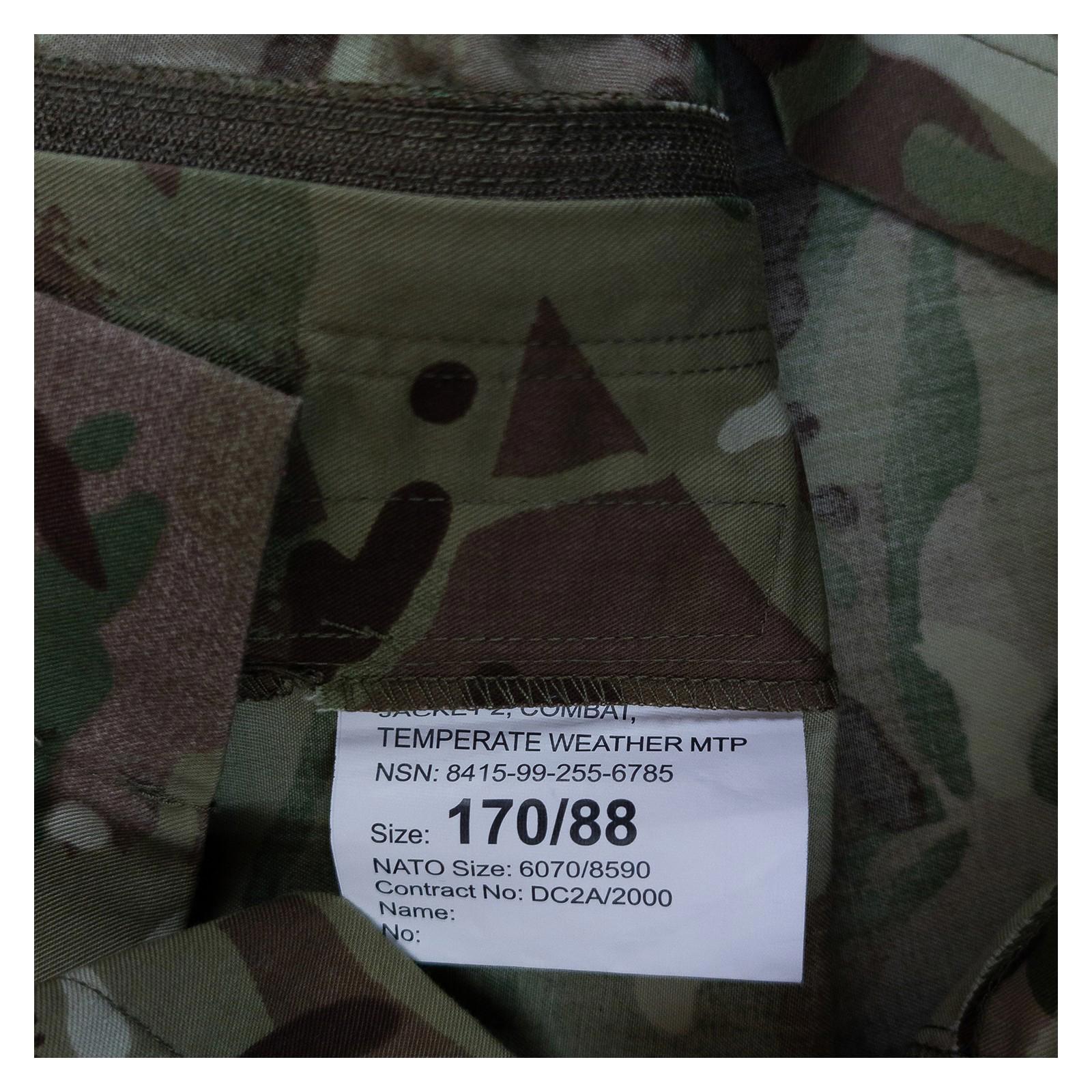 British Army MTP Camo Combat Shirt Temperate Military Surplus Men's Small by RewearableUK – | RewearableUK