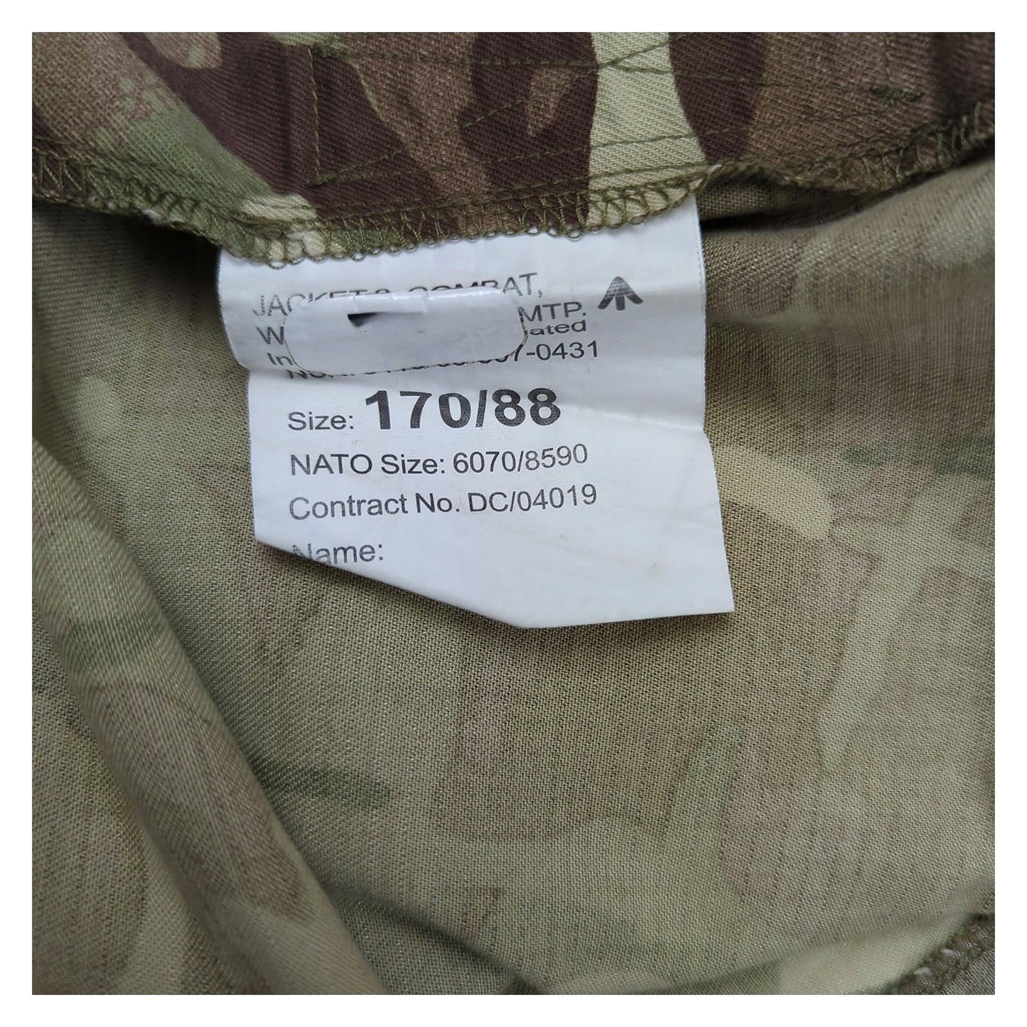 RewearableUK British Army MTP Combat Jacket 170/88 Warm Weather Surplus military RewearableUK