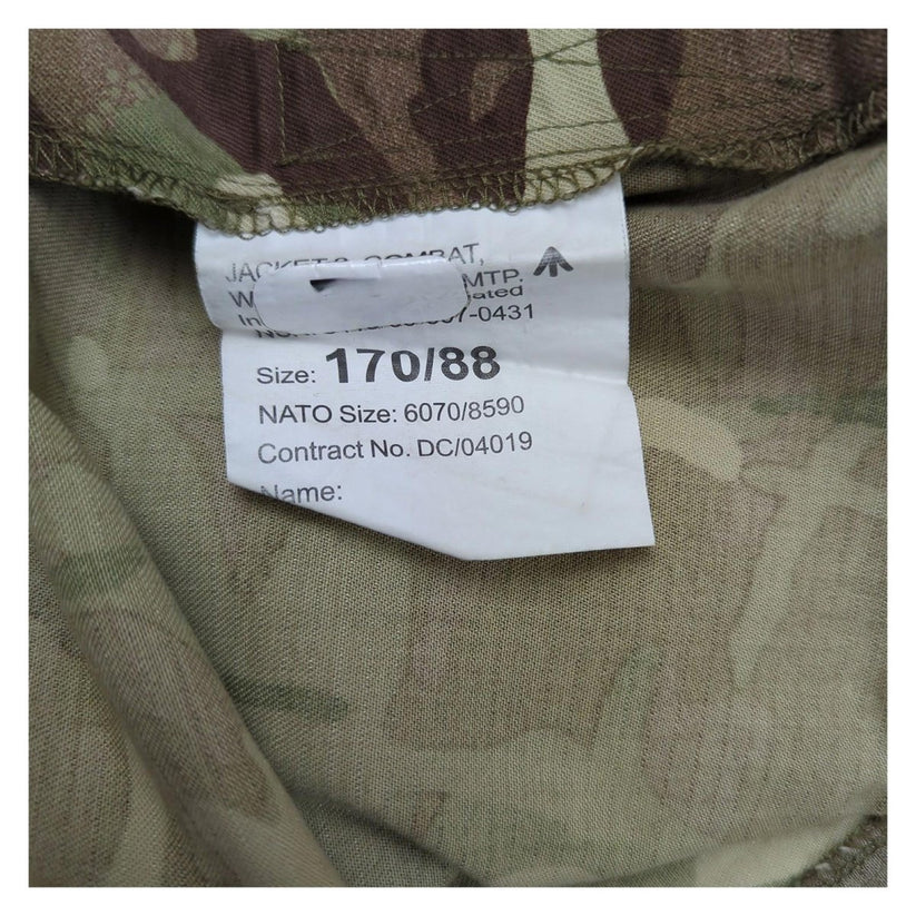 RewearableUK British Army MTP Combat Jacket 170/88 Warm Weather Surplus military RewearableUK