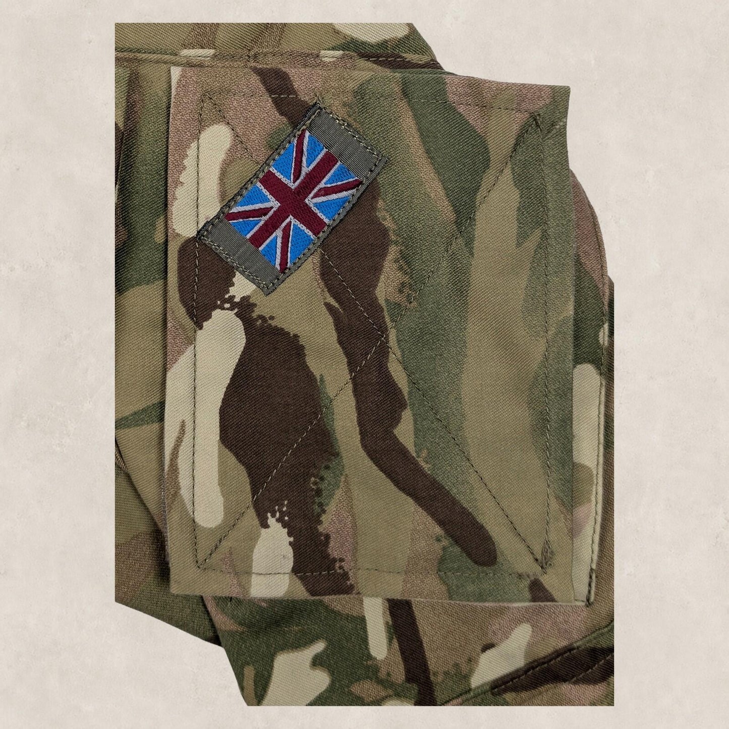 British Army MTP Combat Jacket 180/104 Temperate Weather Military Camo by RewearableUK – | RewearableUK