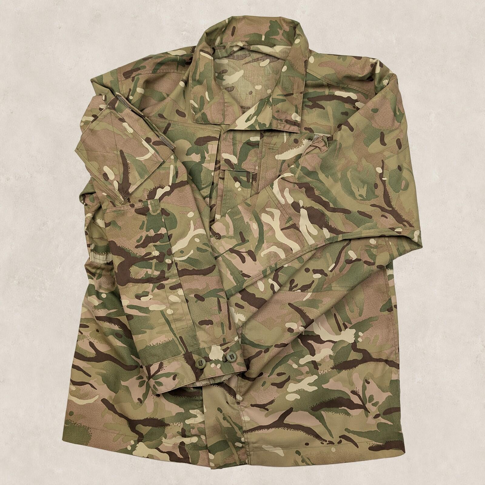 British Army MTP Combat Jacket 180/104 Temperate Weather Military Camo by RewearableUK – | RewearableUK