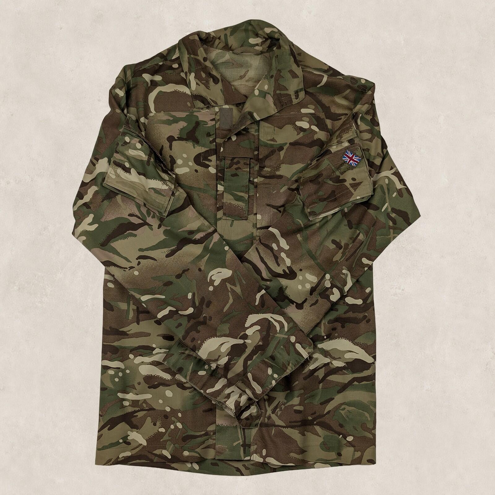 British Army MTP Combat Jacket 190/96 Genuine Military Camo Field Shirt by RewearableUK – | RewearableUK