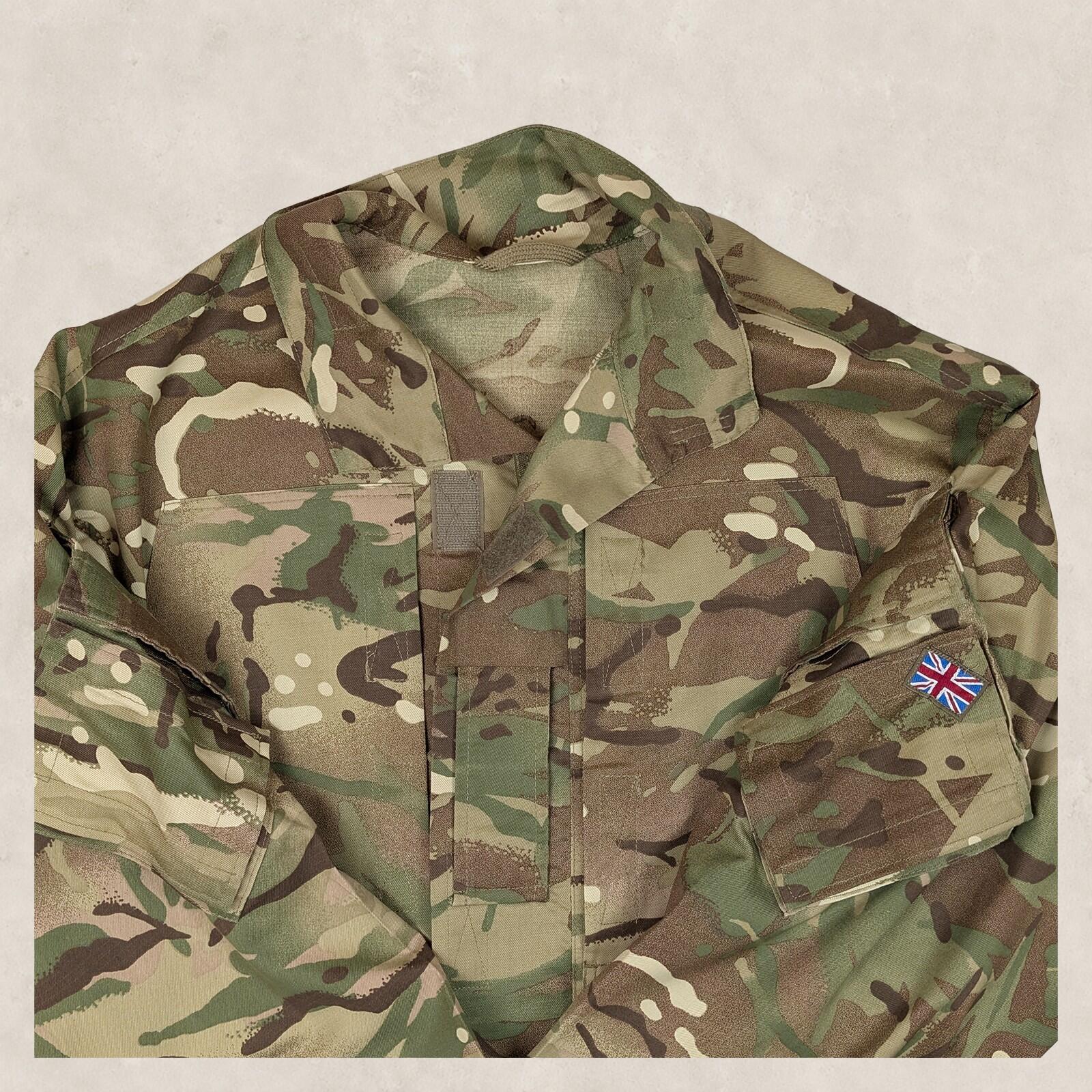 British Army MTP Combat Jacket 190/96 Genuine Military Camo Field Shirt by RewearableUK – | RewearableUK