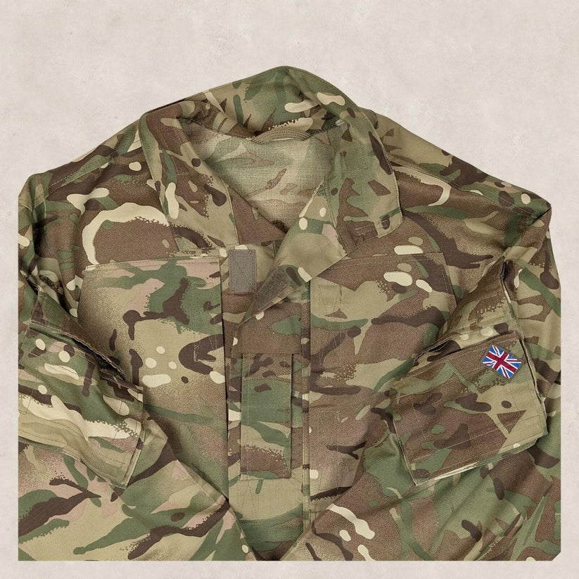 British Army MTP Combat Jacket 190/96 Genuine Military Camo Field Shirt by RewearableUK – | RewearableUK
