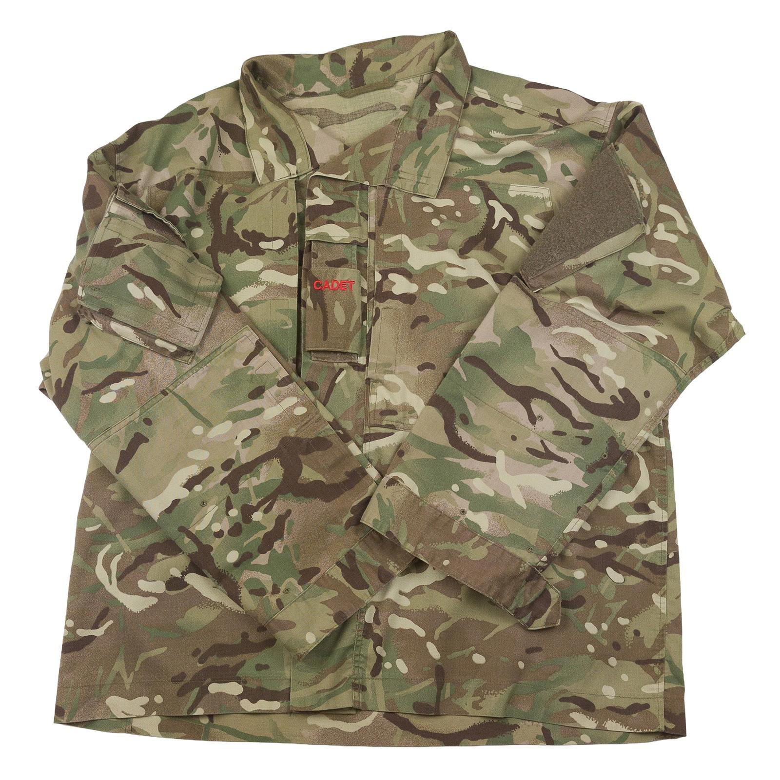 British Army MTP Combat Jacket Warm Weather Cadet Large 170/112 by RewearableUK – | RewearableUK