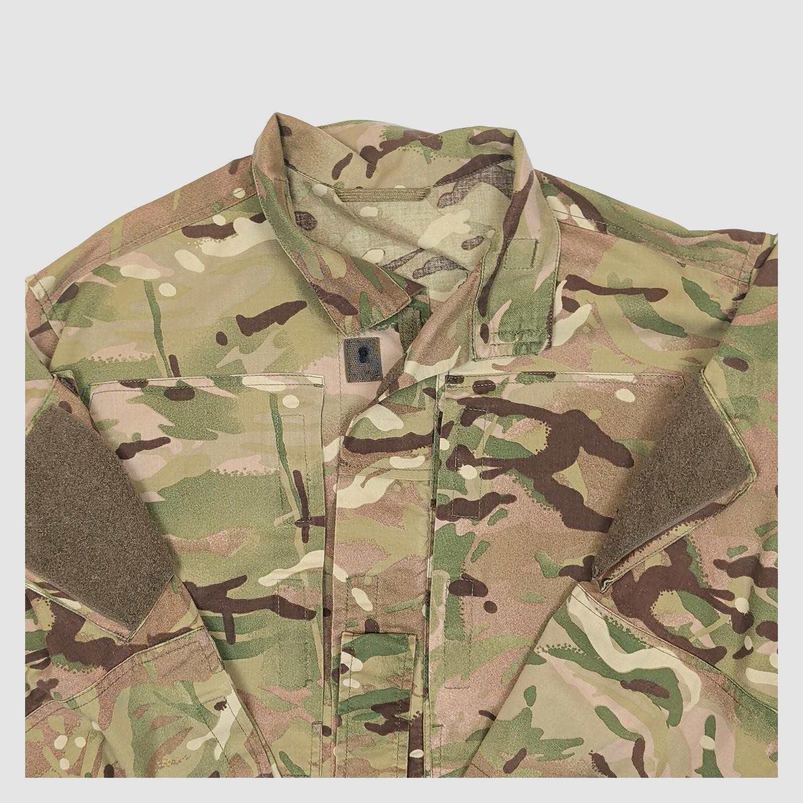 British Army MTP Combat Jacket Warm Weather Camo Shirt Mens Size 180/96 Military by RewearableUK – | RewearableUK