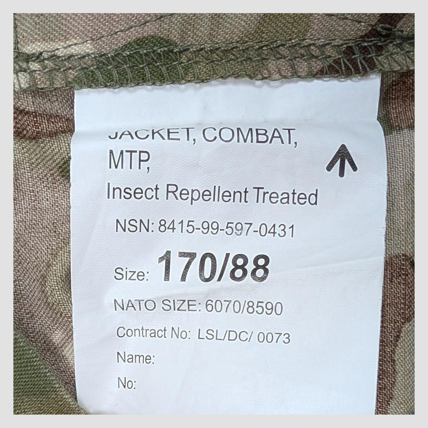 British Army MTP Combat Shirt Jacket 170/88 Tactical Camo Military Issue by RewearableUK – | RewearableUK
