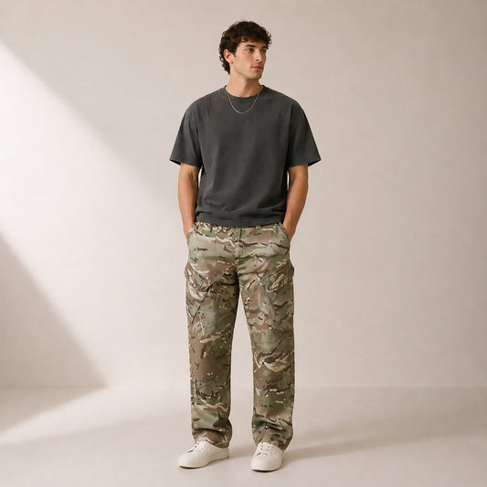 British Army MTP Combat Trousers Camo Cargo Pants W33 L30 Military by RewearableUK – MILITARY | RewearableUK