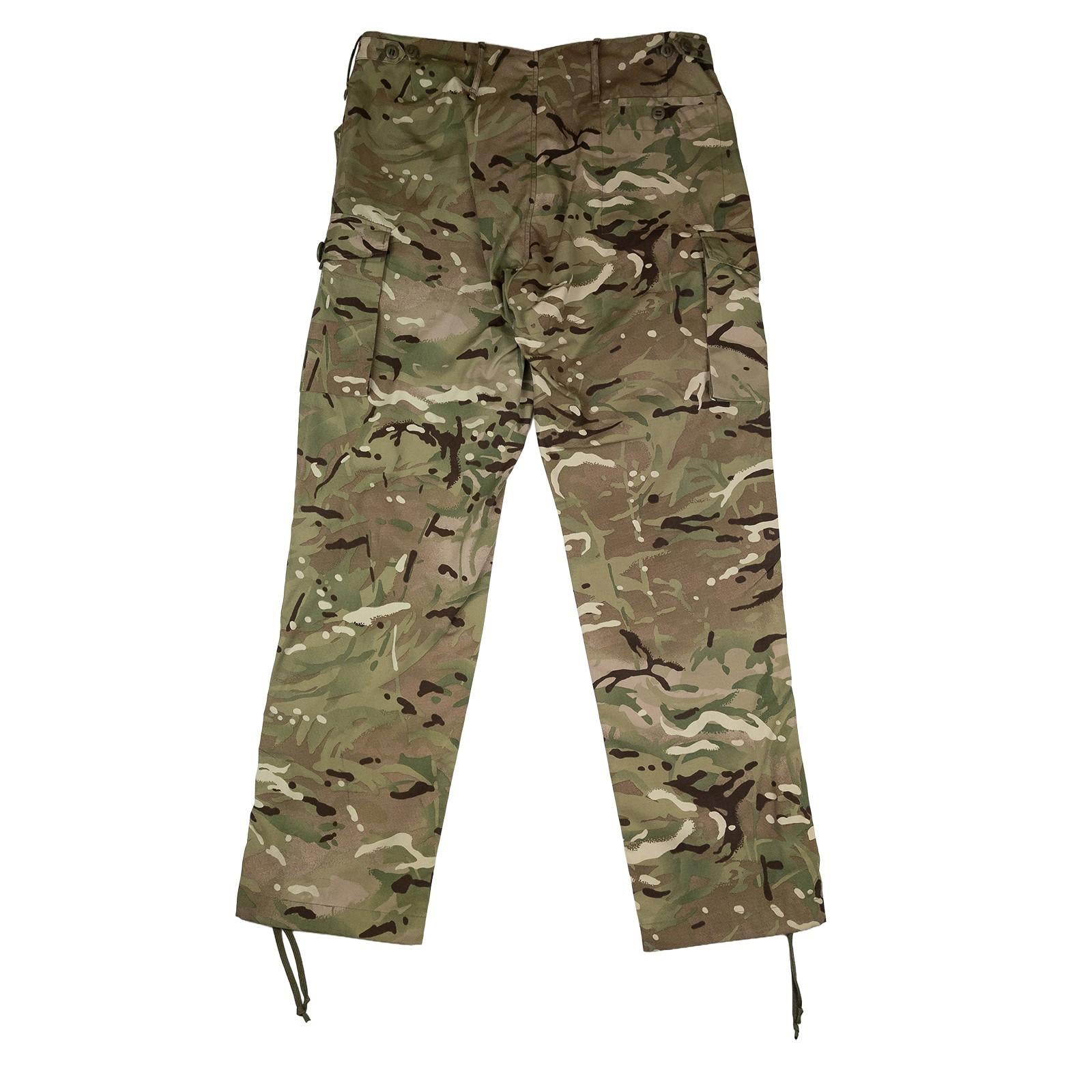 British Army MTP Combat Trousers Windproof Camo Cargo Pants 41W 35L 90/104/120 by RewearableUK – | RewearableUK