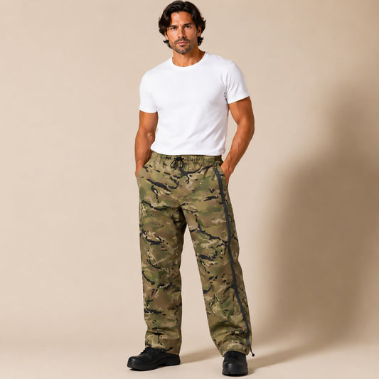 British Army MTP MVP Waterproof Trousers Large Mens Camo by RewearableUK – MILITARY | RewearableUK
