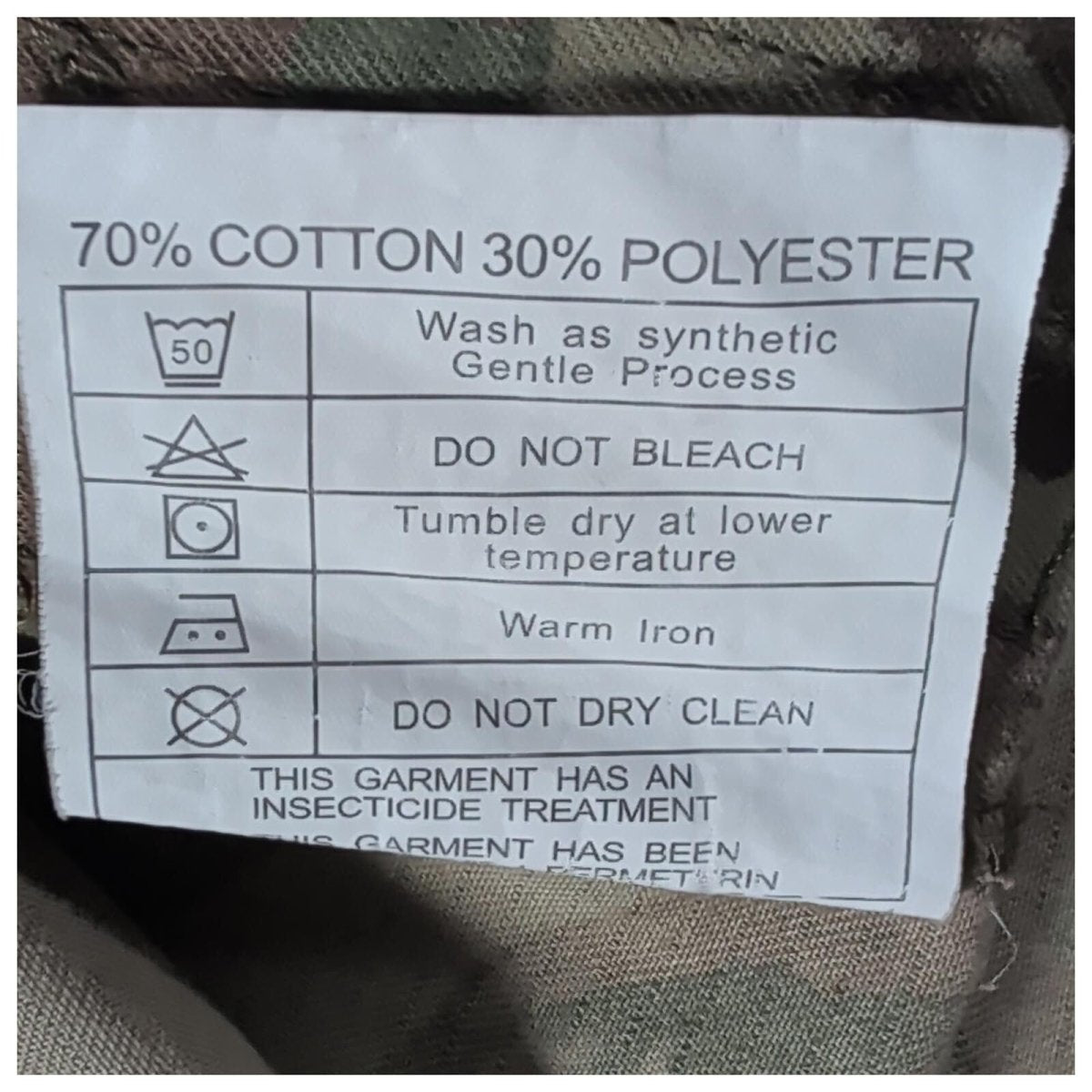 British Army MTP Warm Weather Combat Jacket 170/96 Medium – product photo 6 | RewearableUK