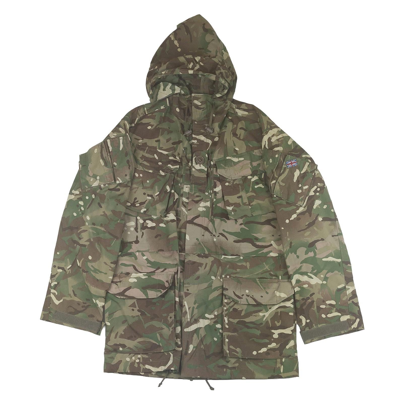 British Army MTP Windproof Combat Smock Hooded Jacket Men's Medium Regular by RewearableUK – | RewearableUK