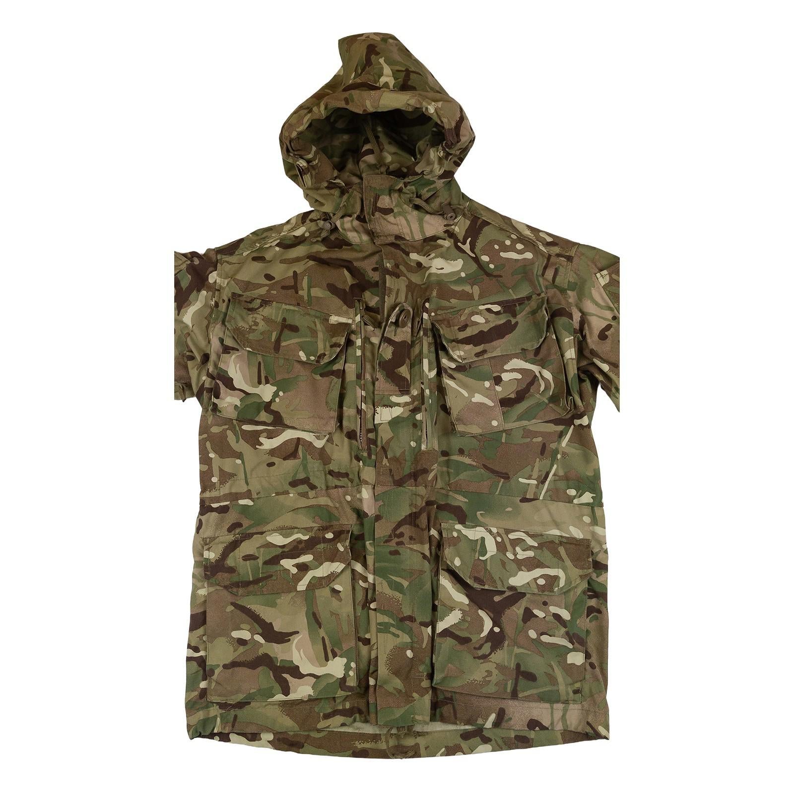 British Army MTP Windproof Combat Smock Hooded Jacket Men's Medium Short by RewearableUK – | RewearableUK