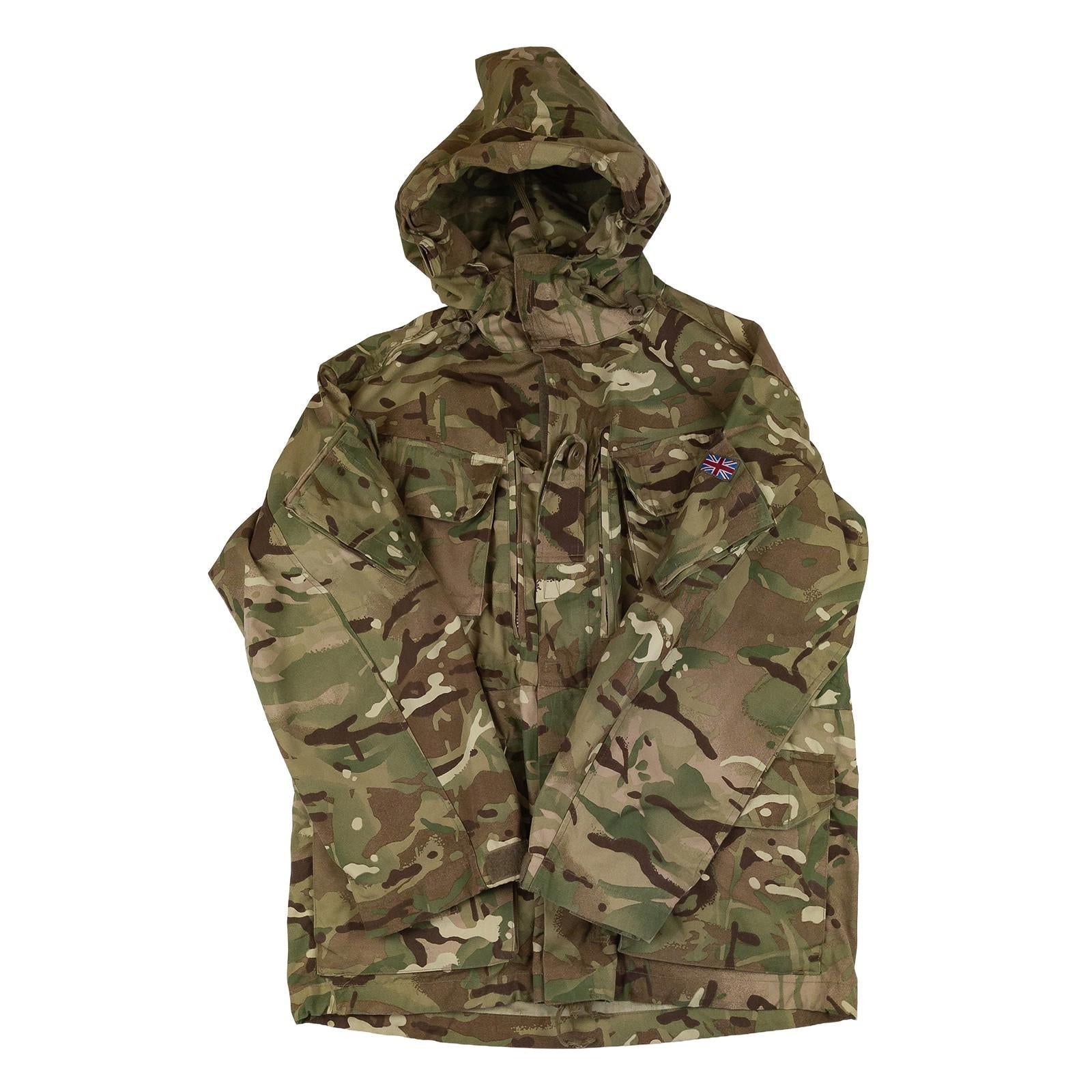 British Army MTP Windproof Combat Smock Hooded Jacket Men's Medium Short by RewearableUK – | RewearableUK
