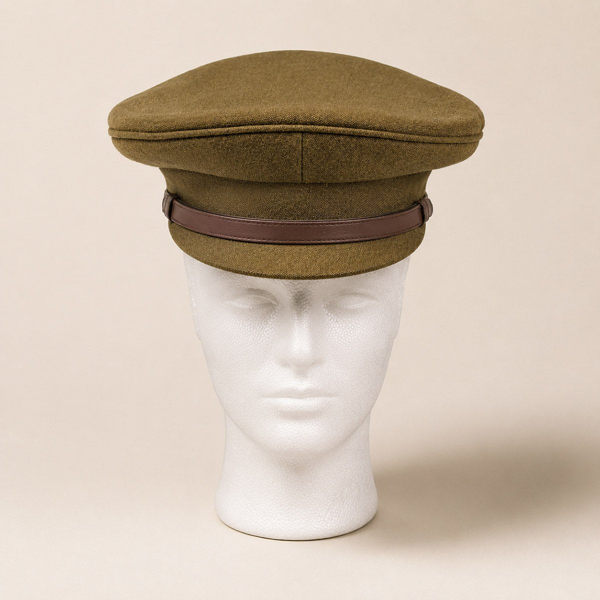 British Army No. 2 Dress Peaked Cap Size 57 UK 7 Khaki – Military product photo 1 | RewearableUK