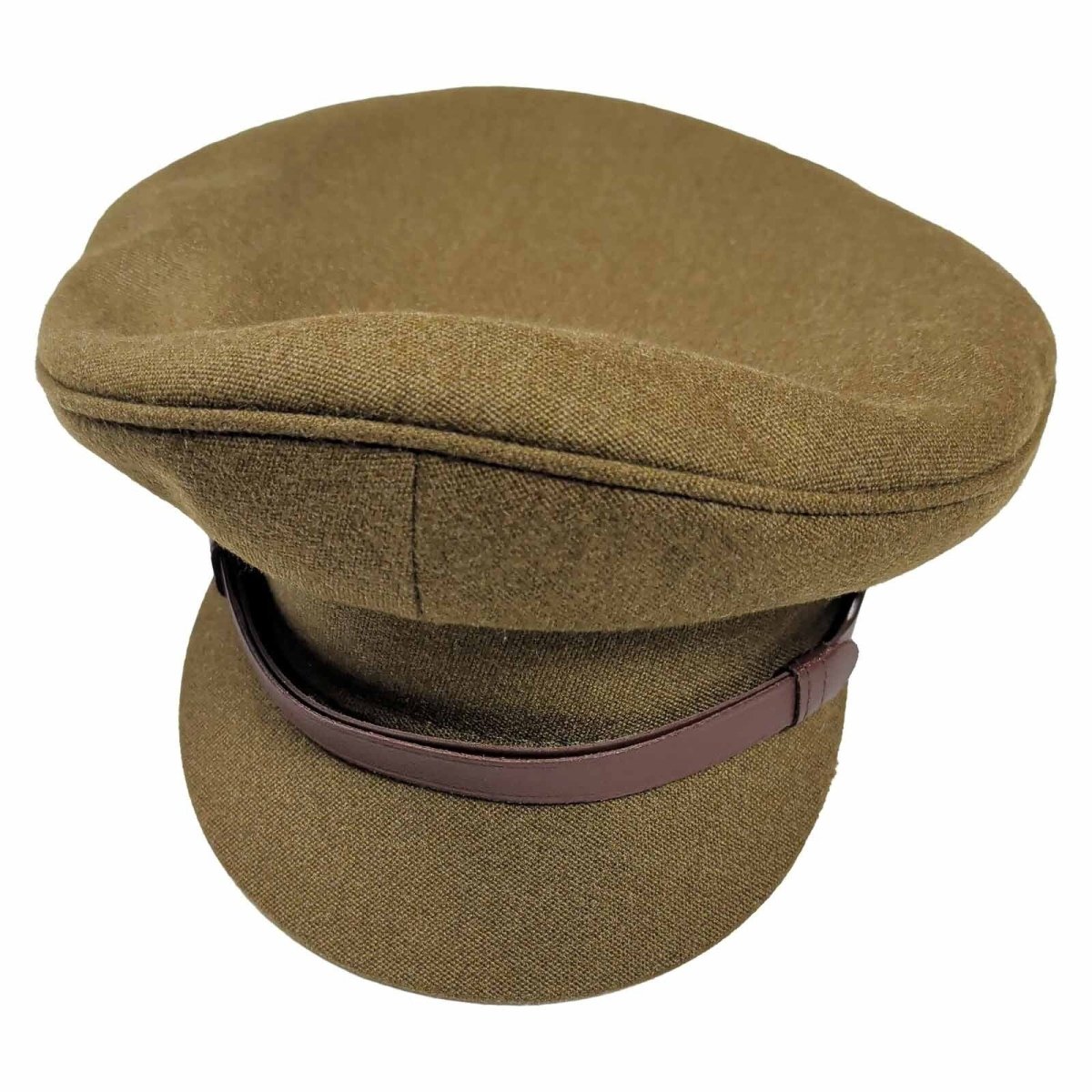 British Army No.2 Dress Peaked Cap Size 57 / 7 Khaki Military Service Hat – product photo 1 | RewearableUK