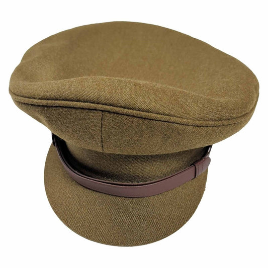 British Army No.2 Dress Peaked Cap Size 57 / 7 Khaki Military Service Hat – product photo 1 | RewearableUK