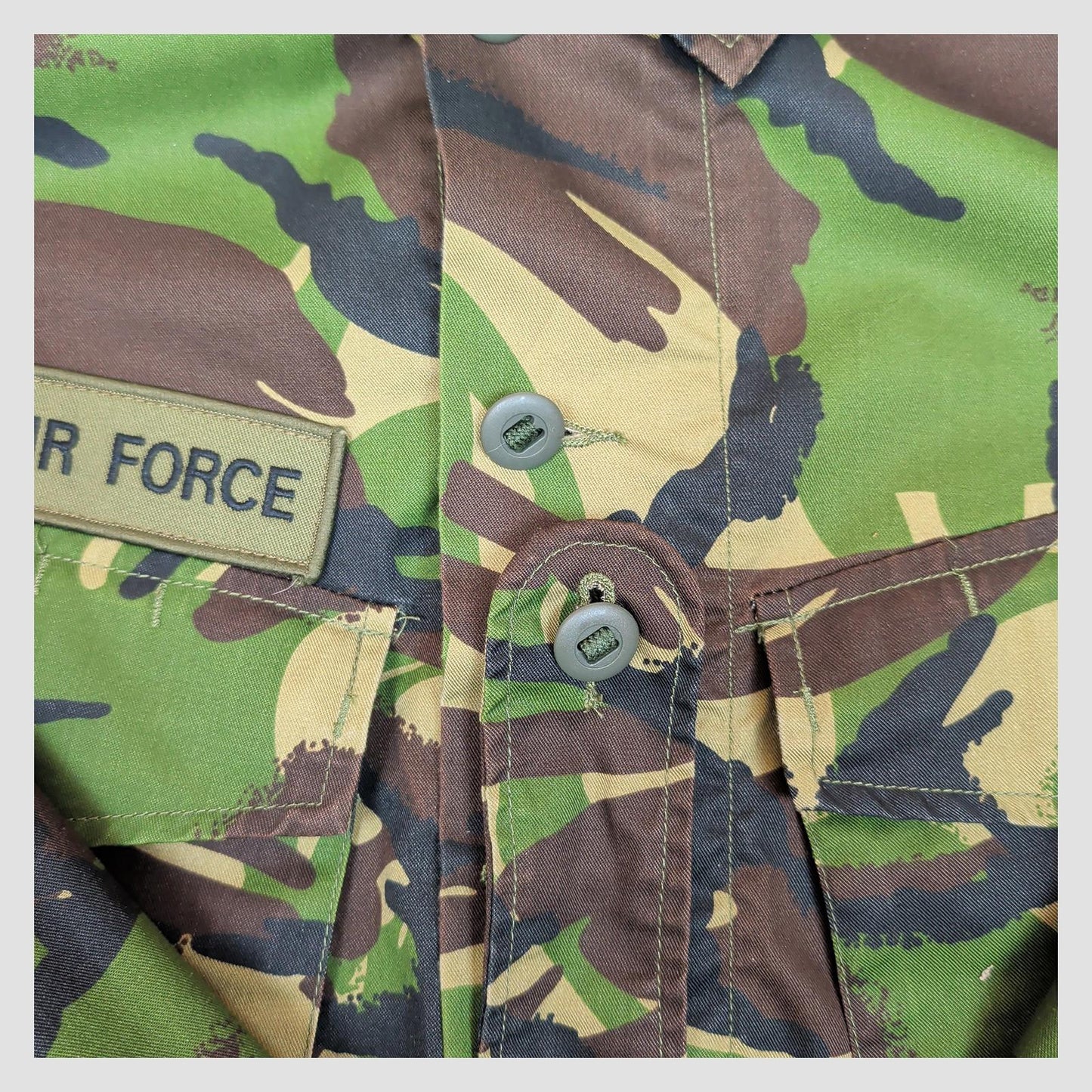 British Army RAF 138 EAW DPM Combat Jacket 180/96 Military Shirt by RewearableUK – | RewearableUK