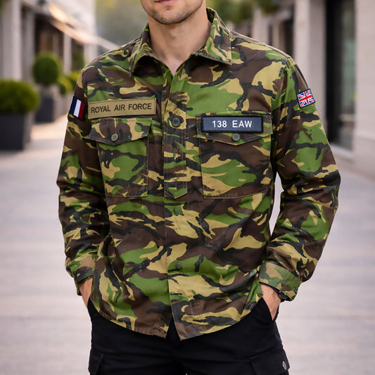 british army raf 138 eaw dpm combat jacket military shirt size 180 96 by RewearableUK – MILITARY | RewearableUK
