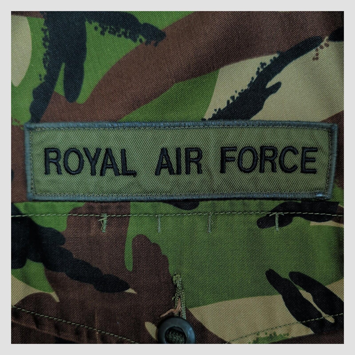 British Army RAF DPM Combat Jacket 170/104 M Woodland Camo by military surplus – | RewearableUK