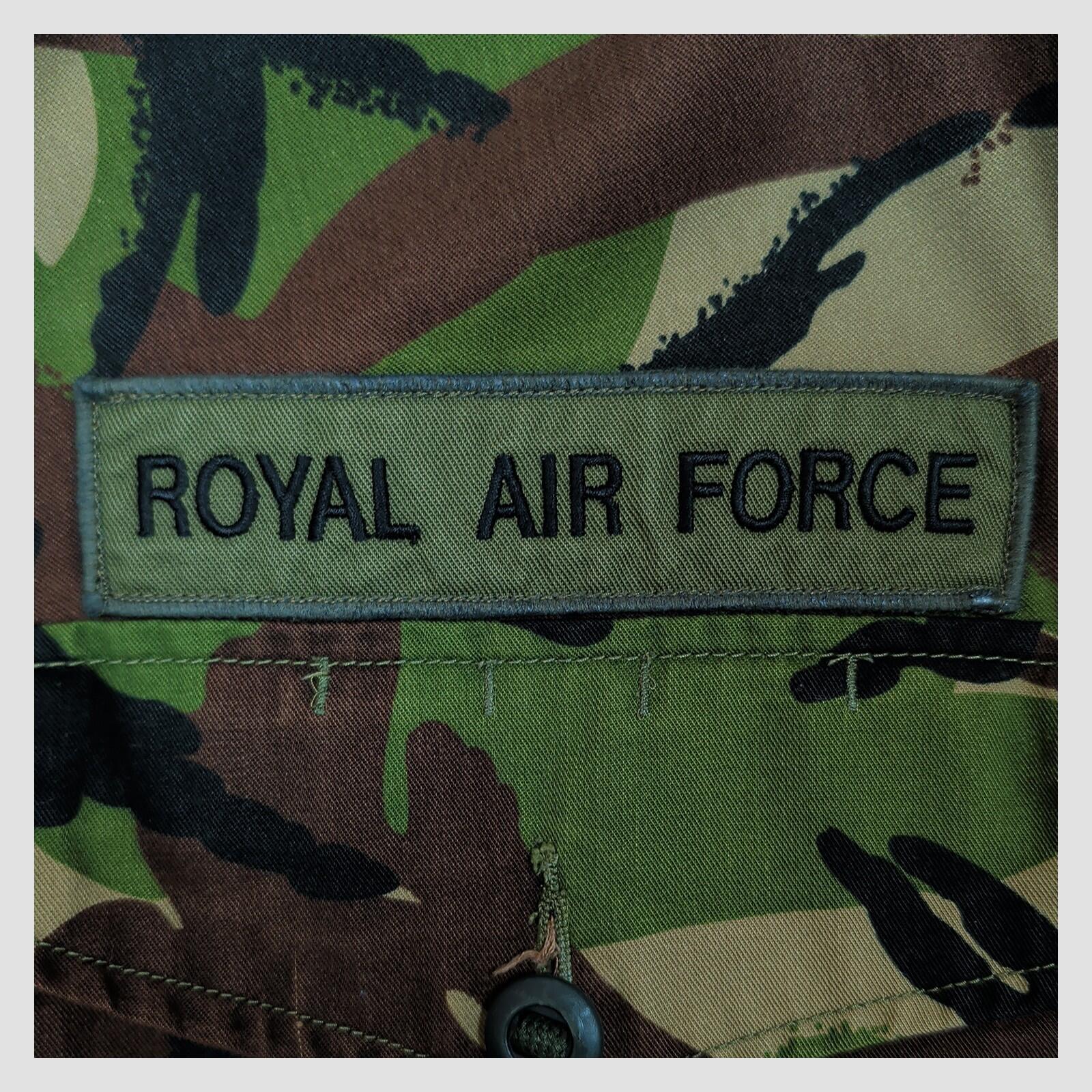 British Army RAF DPM Combat Jacket 170/104 M Woodland Camo by military surplus – | RewearableUK