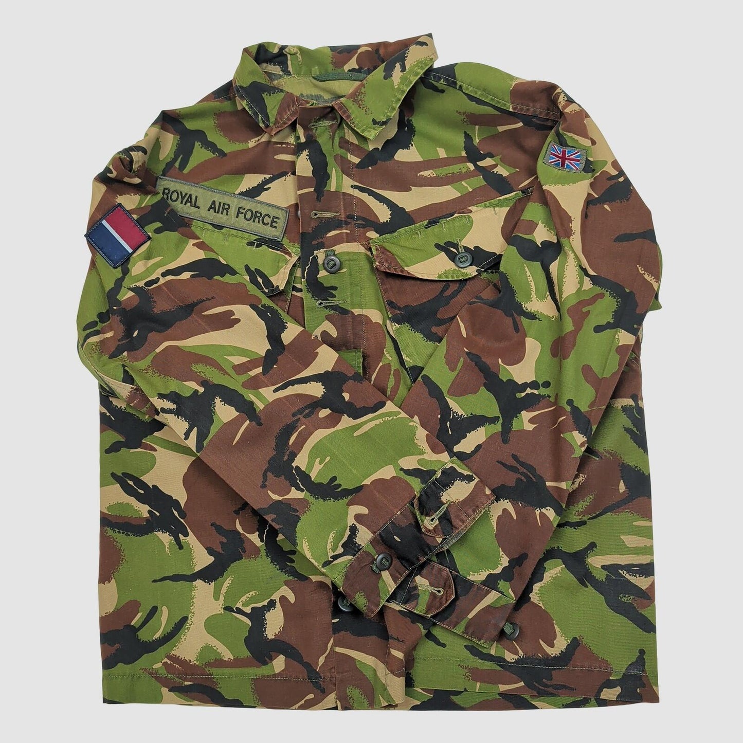 British Army RAF DPM Combat Jacket 170/104 M Woodland Camo by military surplus – | RewearableUK