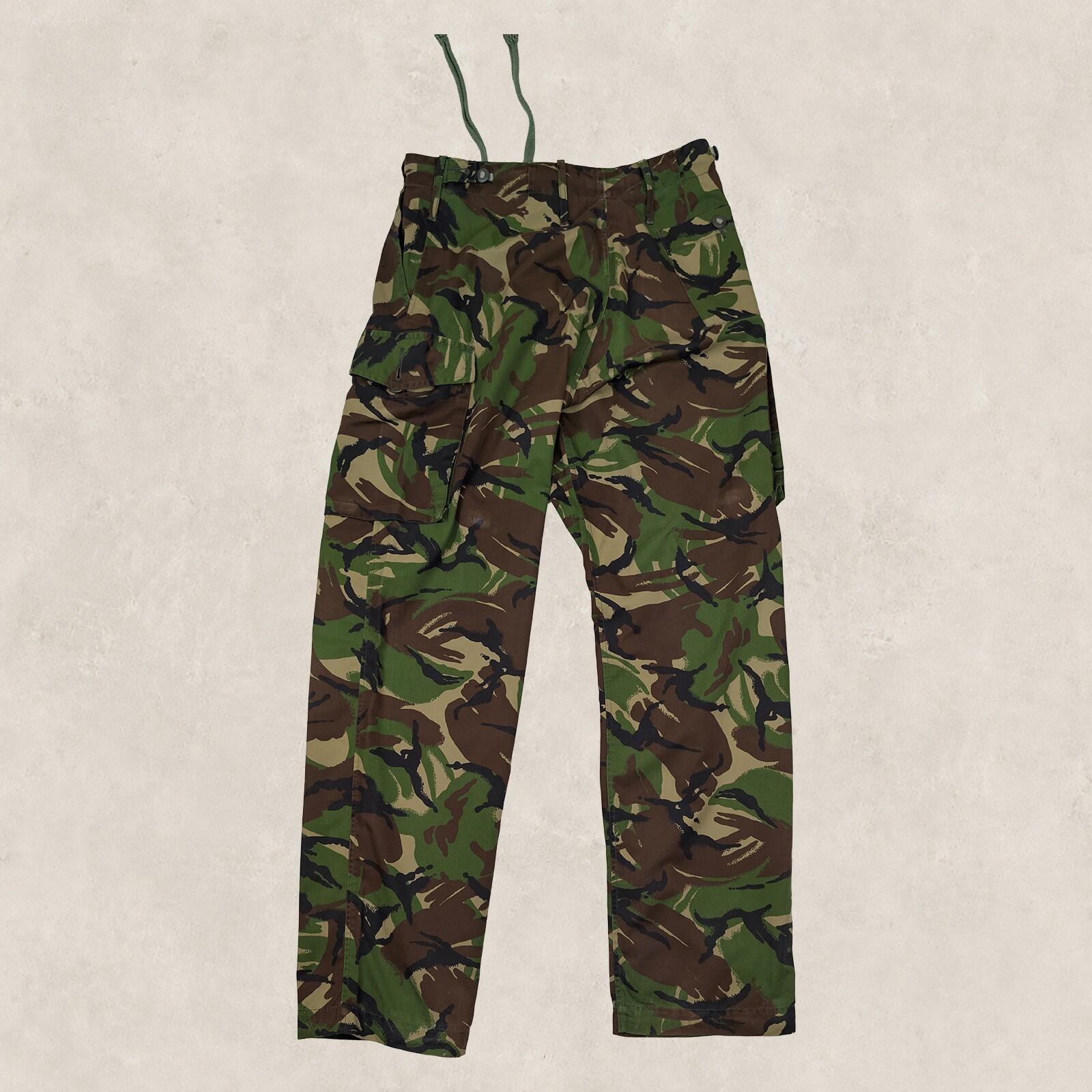 british army surplus dpm combat cargo trousers camo pants size w 34 l 33 by RewearableUK – | RewearableUK